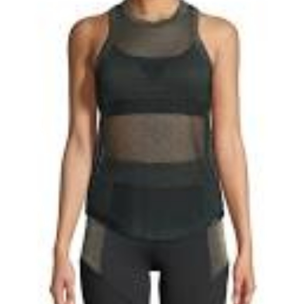 Koral Aerate Open Mesh Black Tank, S